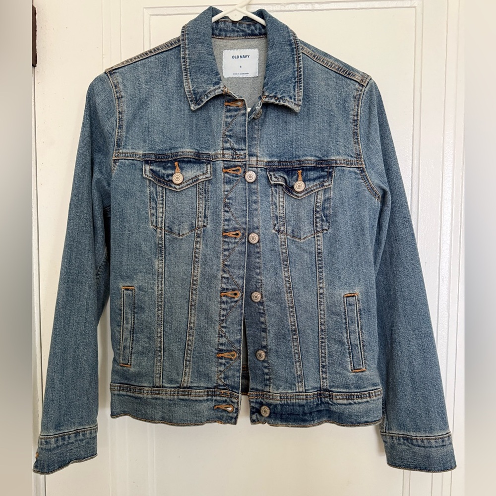 Old Navy Classic Jean Jacket - Medium Wash - Sz S